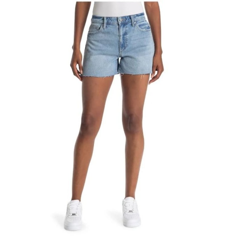 NWT JOE'S High Rise Raw Hem Jean Shorts, Sz 29